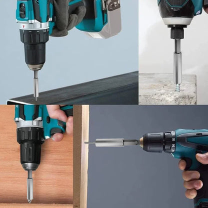 20/1pcs Magnetic Screwdriver Extension Hexagonal Handle Extended Connecting Rod Carbon Steel Screwdrivers Bit Holder Power Tools