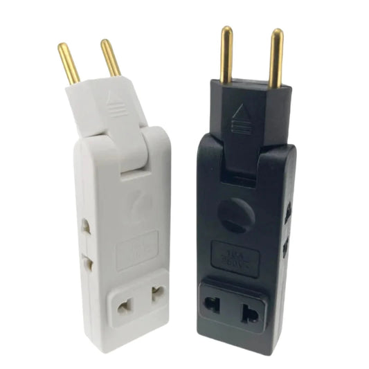 180 Degree Plug Adapter Travel Aadapter 4 In 1 Wall Outlet Extension EU Electrical Socket Portable Power Converter