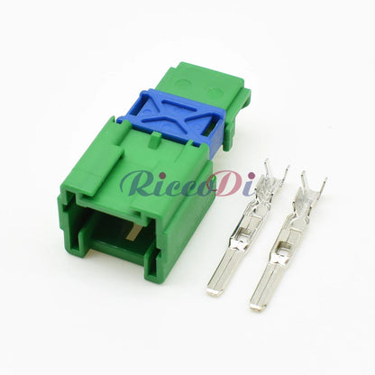 2 Pin 2.8mm Blower Motor Heater Fan Resistor Connector DJ7027E-2.8 PA66 for Nissan Citroen C5 C3