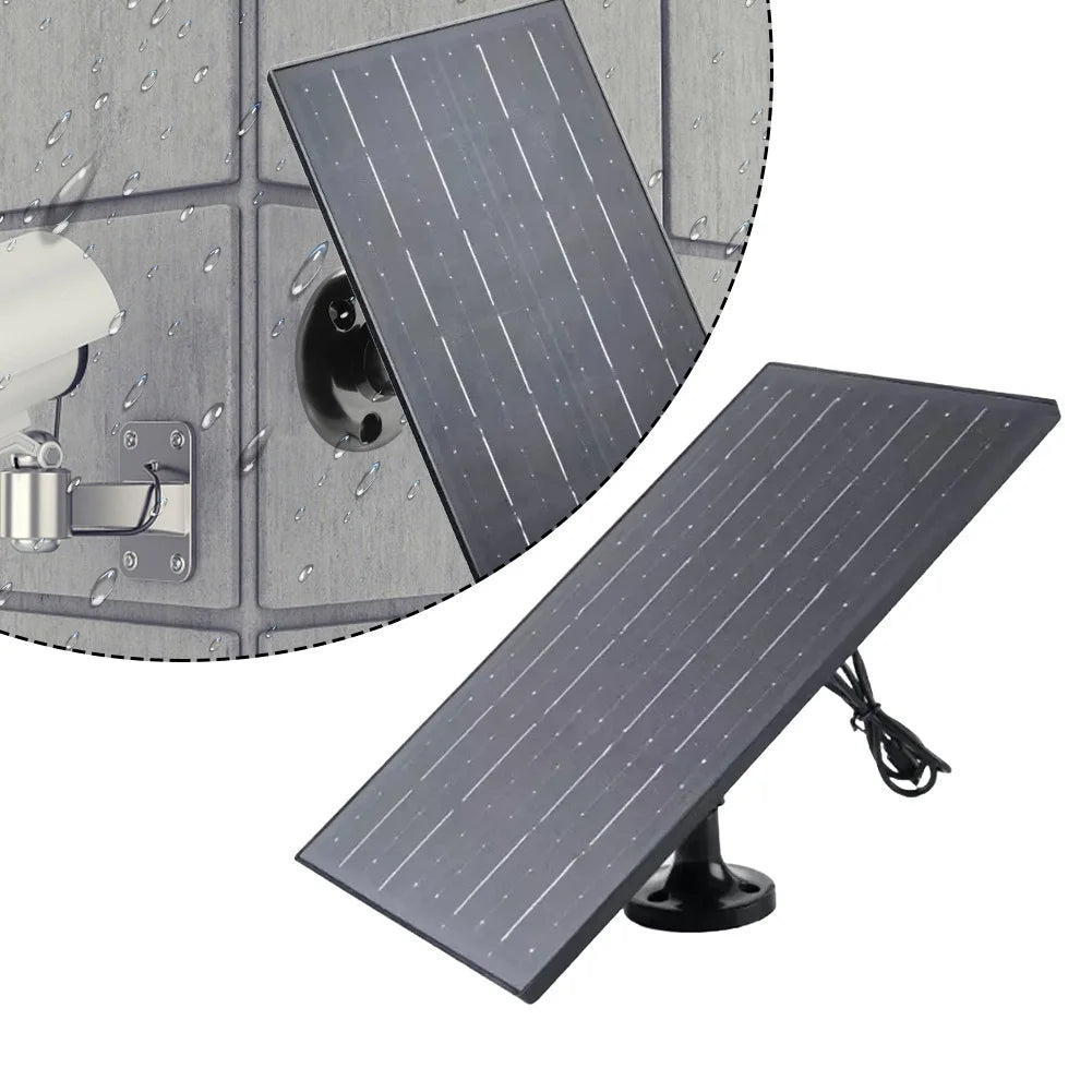 Outdoor Charger ABS PC IP Waterproof And Weatherproof IP65 Waterproof Solar Camera Charging Board Sustainable Energy Solution