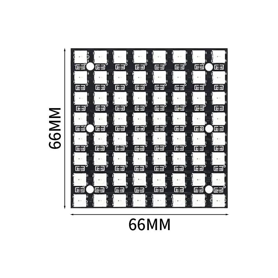 WS2812 5050 RGB LED Matrix Module for Arduino ¨C Programmable Color Display Panel