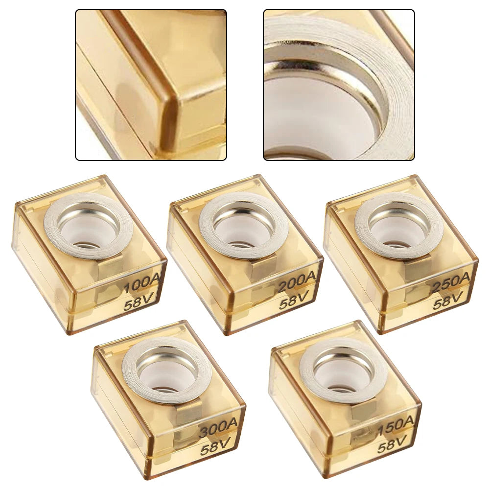 For Marine Battery Terminal Fuses 2Pack IP66 Waterproof MRBF for RV and For Marine Electrical Systems with 100 300A Capacity