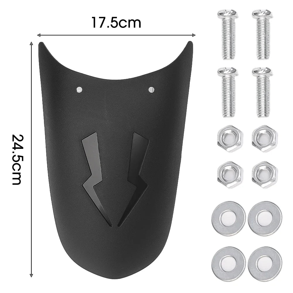 Universal Motorcycle Fender Extension Mudguard Splash Guard