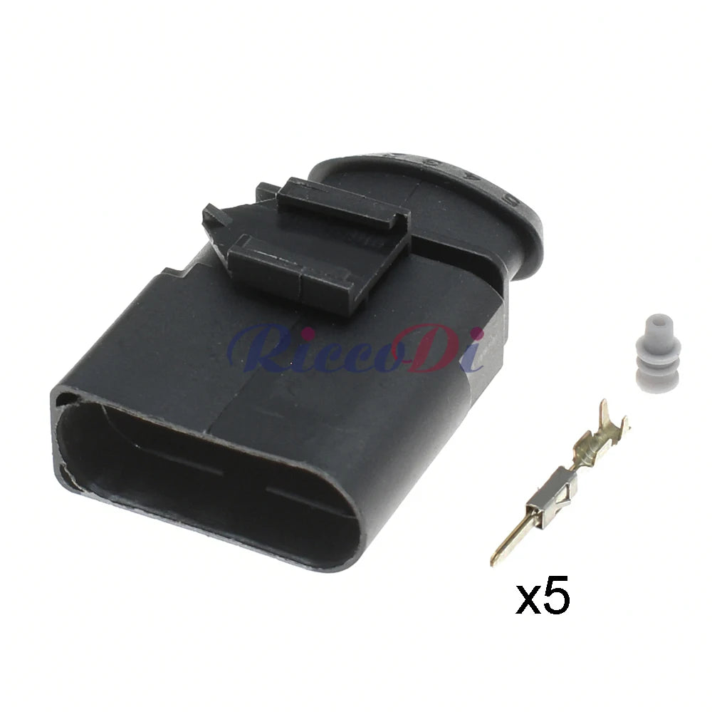 5 Pin 1.5mm Electrical Plug Auto Sealed Male Female Connector Kit 1J0973805 1J0973705 For AUDI VAG Volkswagen