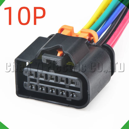 10 Pin Headlight Connector 1801600-1 1801600-2 For Peugeot 308 408 Citroen C4L