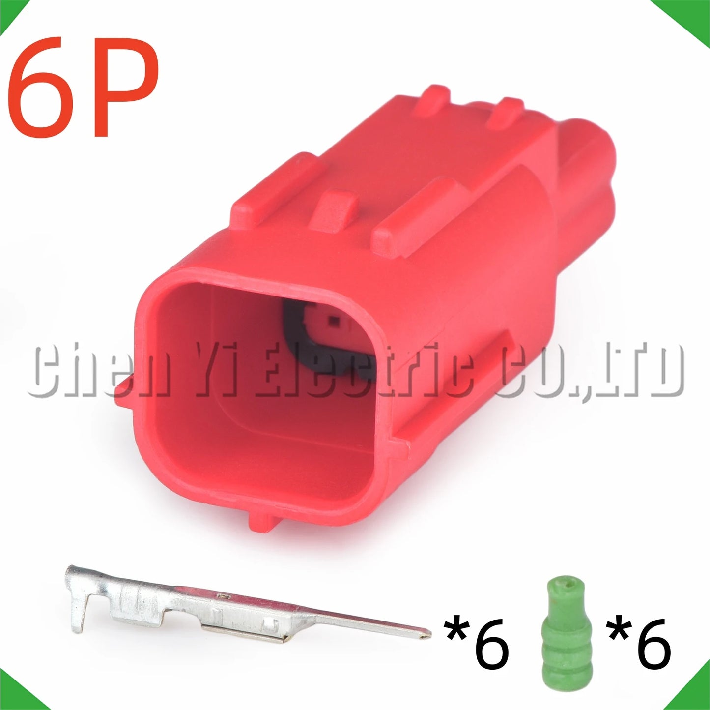 6 Pin OBD Connector 7289-9553-30 LED Fog Plug for Harley Honda