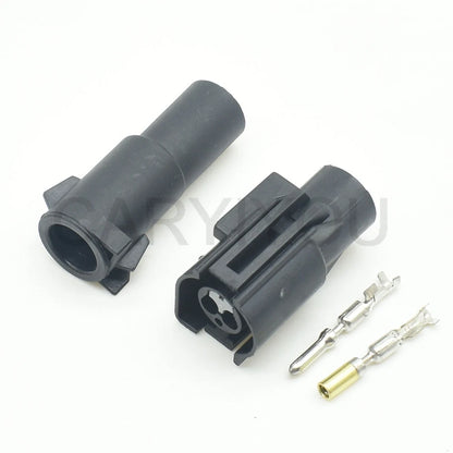 2 Pin 2.8mm Waterproof Cylindrical Connector DJ70210Y-2.8-11/21 Male Female Automotive Socket