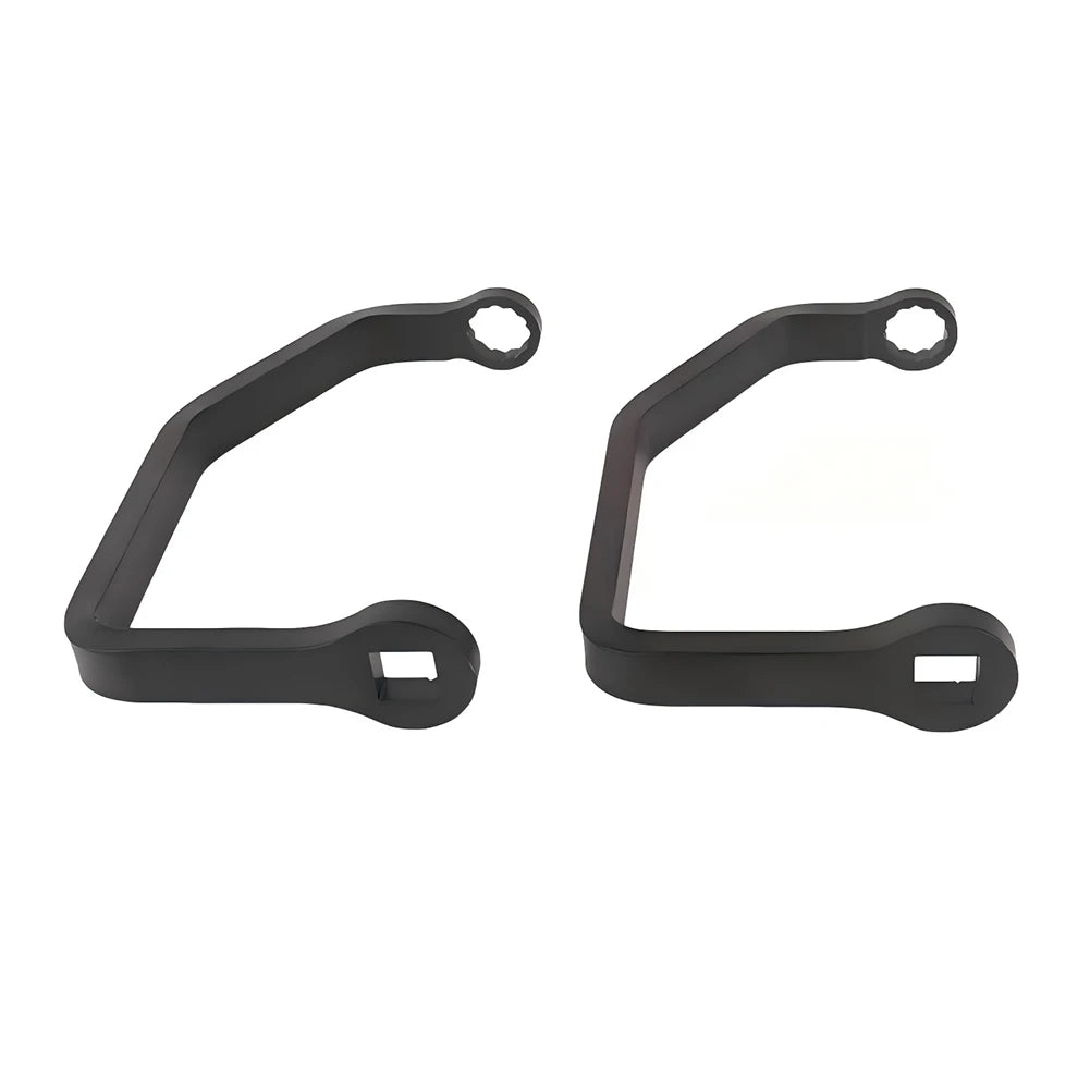 V Twin Engine Cylinder Head Nut Wrench 14mm 15mm 2 Piece Motorcycle Repair Tool Set Adjustable Wrench Q235B Steel