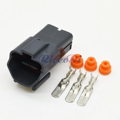 3 Pin 6.3mm Waterproof Connector 7123-6234-40 7222-6234-40 DJ70353A-6.3 Male Female