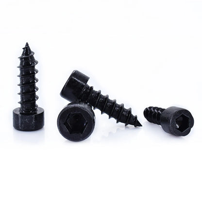 32pcs Cap Head Self Tapping Screw 35mm Hex Hexagon Cap Head Self Tapping Screw 8.8 Gradese Carbon Steel For Home Furniture