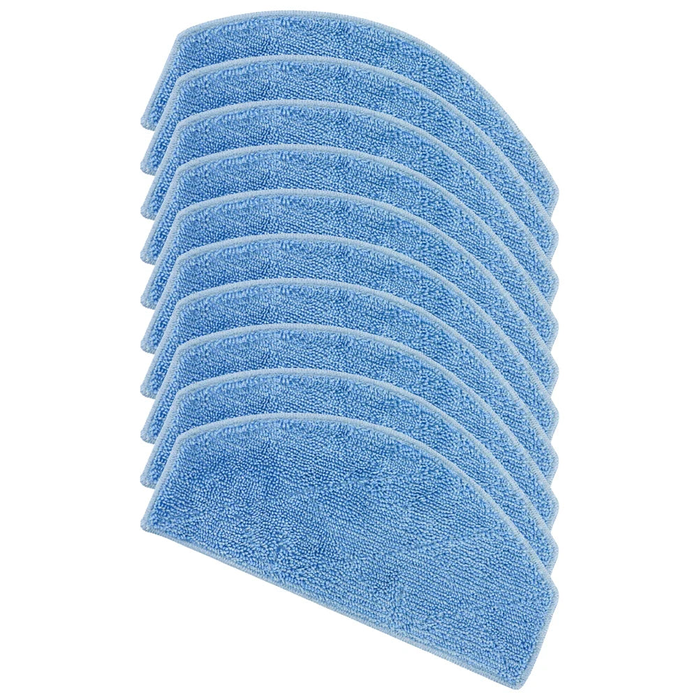 Robot Vacuum Mop Cloths Kit 4/10 Replacement Parts for Lubluelu SL68W Perfect Solution for Daily Household Cleaning
