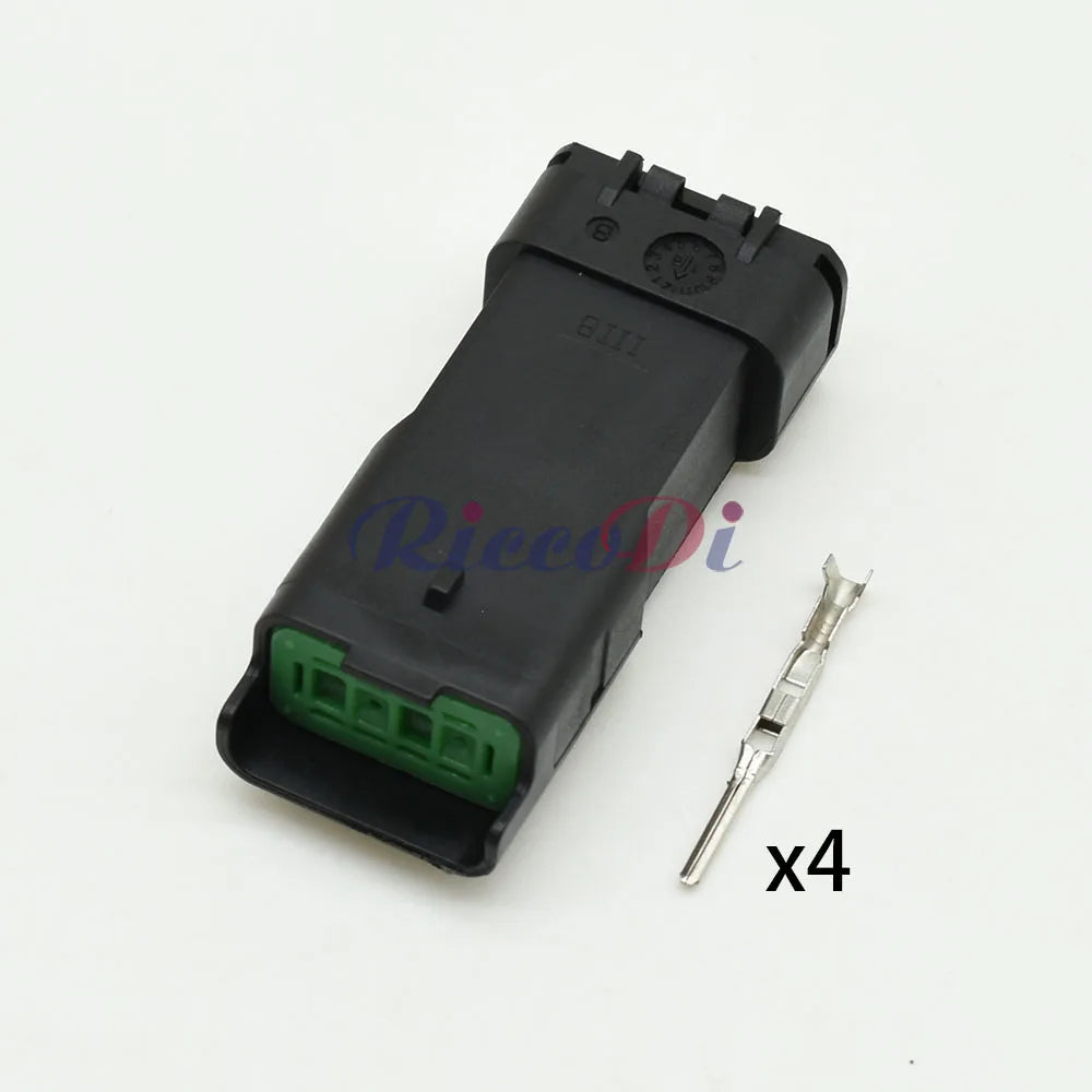 FCI 4 Pin Waterproof Connector 211PL042S0049 211PC042S8021 DJ7047B-1.5 PA66 Male Female