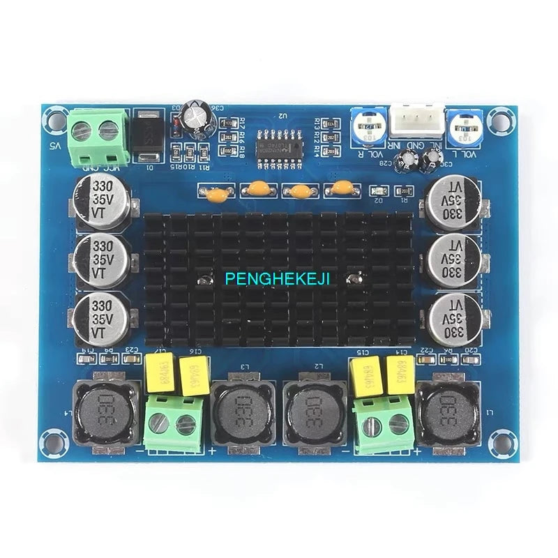 TPA3116D2 High-Power Class D Dual Channel Audio Amplifier Board 2x120W
