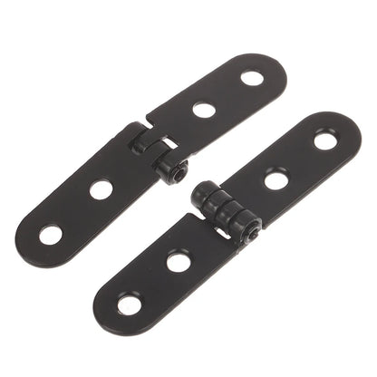 2pcs 180 Degree Screw-On Hinges For Sewing Machine Cabinet Door Hinge  Foldable Hinge Flap Furniture Hardware Accessories