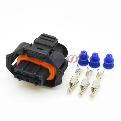 3-Pin Common Rail Diesel Injection Pump & Crankshaft Pressure Sensor Connector 1928404227