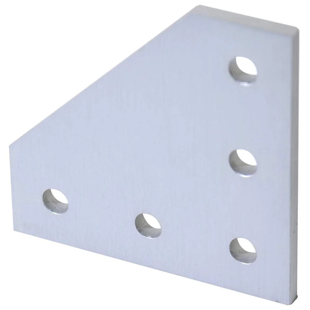 1 PCS  Plate Joint Board Plate Corner Angle Bracket For 2020 Aluminum Profile 5Hole 90 Degree Without Screws Home Hardware