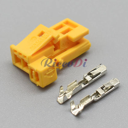 2 Hole Car Connector Plug for Mercedes Benz CAN New C-Class Tweeter Audio Socket 1-1418639-1