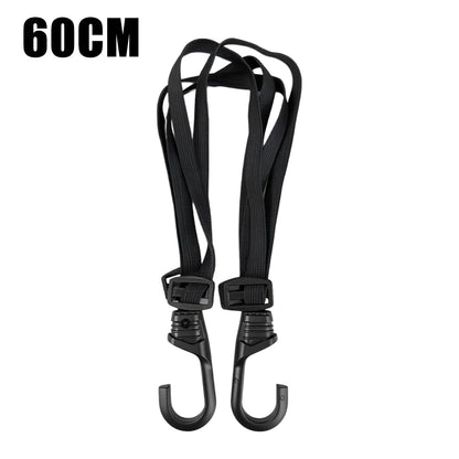 60/90cm Motorcycle Helmet Straps Motorcycle Accessoy Hooks Luggage Retractable Elastic Rope Fixed Strap Motos Helmet Luggage Net