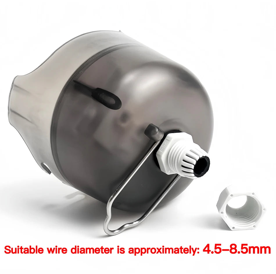 Outdoor Waterproof Electrical Socket Box Weatherproof Rainproof Power Outlet with Protective Cover for Garden Patio