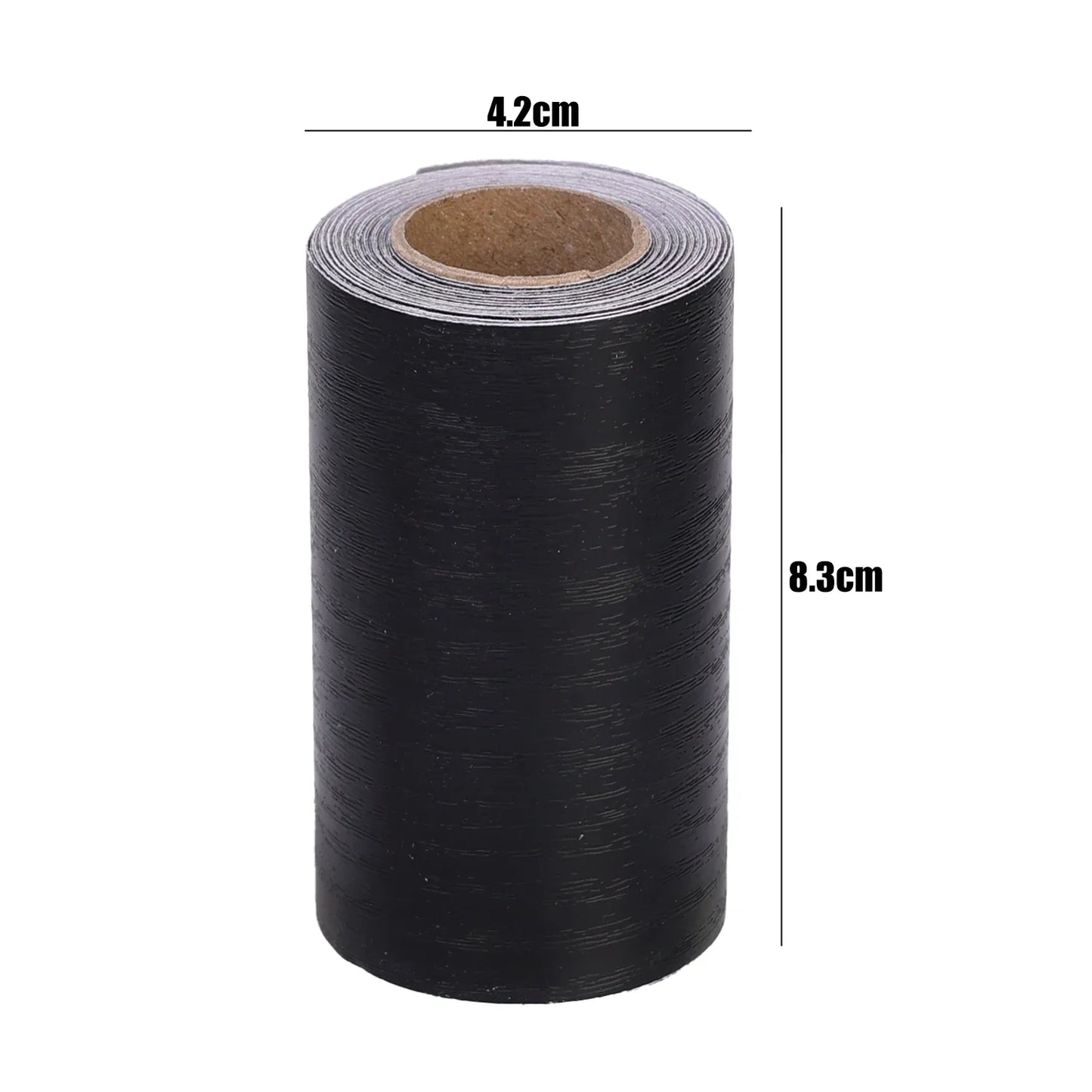 5M/Roll Wood Grain Door Frame Edge Repair Tape – Self-Adhesive Hole Patching & Furniture Refurbishment Tape for Wooden Door Repair