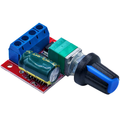 Mini DC Motor PWM Speed Controller Module 4.5V-35V 5A 90W Adjustable Regulator Board