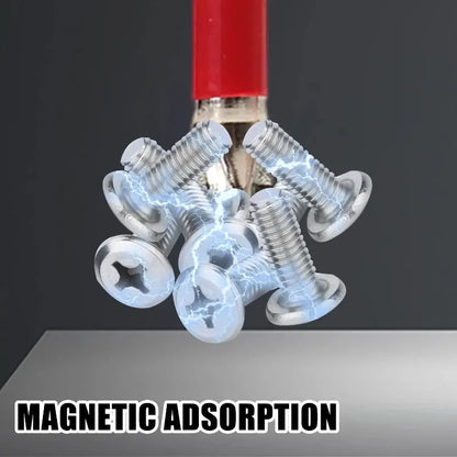 60/70/90mm High Hardness Spring Screwdriver Bits Magnetic PH2 Driver Screw Anti-slip Hex Shank Drill Head Electric Repair Tools