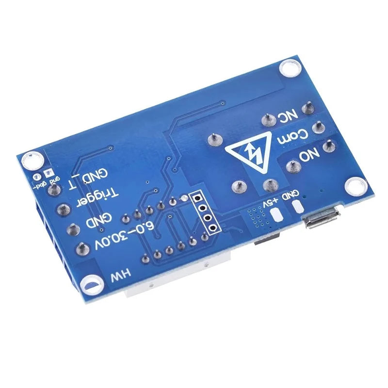 XY-J02 1-Channel 5V Relay Module with Adjustable Time Delay 6-30V