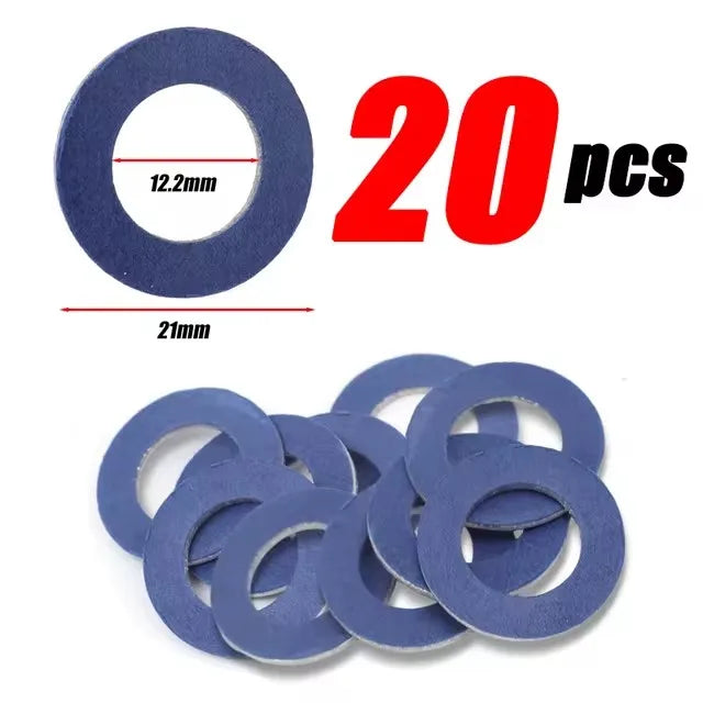 Aluminum Oil Drain Plug Gasket Washer for Toyota Engine — Oil Pan Seal Replacement