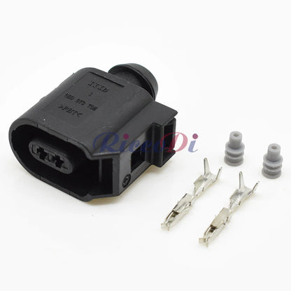 2 Pin ABS Speed Sensor Connector Plug Harness for Golf MK5 MK6 Passat B6 Polo Tiguan Jetta A4 Q3 Seat Altea Toledo 6E0973702 8T0973702
