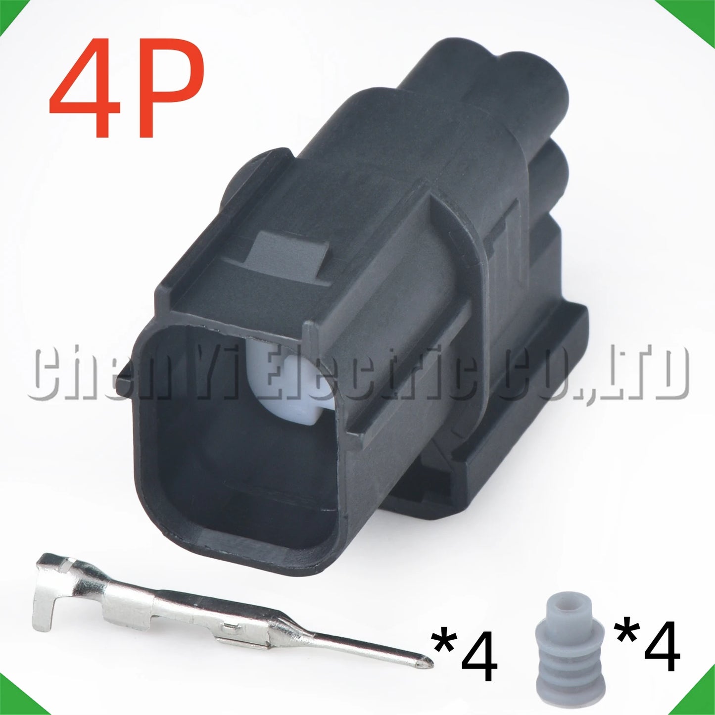 4 Pin Automotive Oxygen Sensor Connector – Front & Rear Oxygen Sensor Wire Harness Plug 6188-4776 6189-7039 for Honda Motor Company Civic Accord Odyssey CR-V