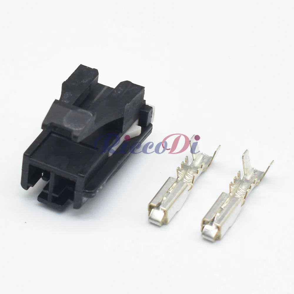 DJ70227Y-2.8-21 2-Pin 2.8mm Waterproof Automotive Connector Plug with Wire Housing