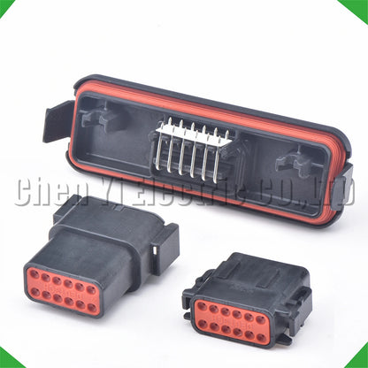 12 Pin Waterproof DTM Connector DTM06-12SB DTM04-12PB