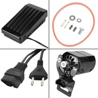 1stes Home Sewing Machine Motor Kit Household Sewing Machine Motor Kit With Foot Pedal Control Switch 180W 110V/220V