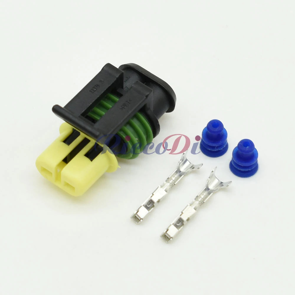 2 Pin 1.8mm Waterproof Connector DJ7021YA-1.8-11/21 Male Female Automotive Wiring Harness Socket