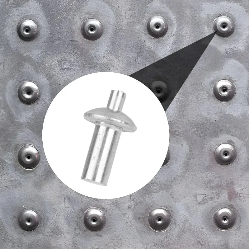Hammer Drive Expansion Rivets — Percussion Aluminum Nail Head Knock Type Tapping Screw Fastener