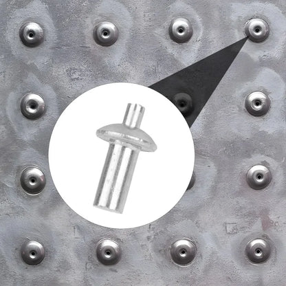 Hammer Drive Expansion Rivets — Percussion Aluminum Nail Head Knock Type Tapping Screw Fastener