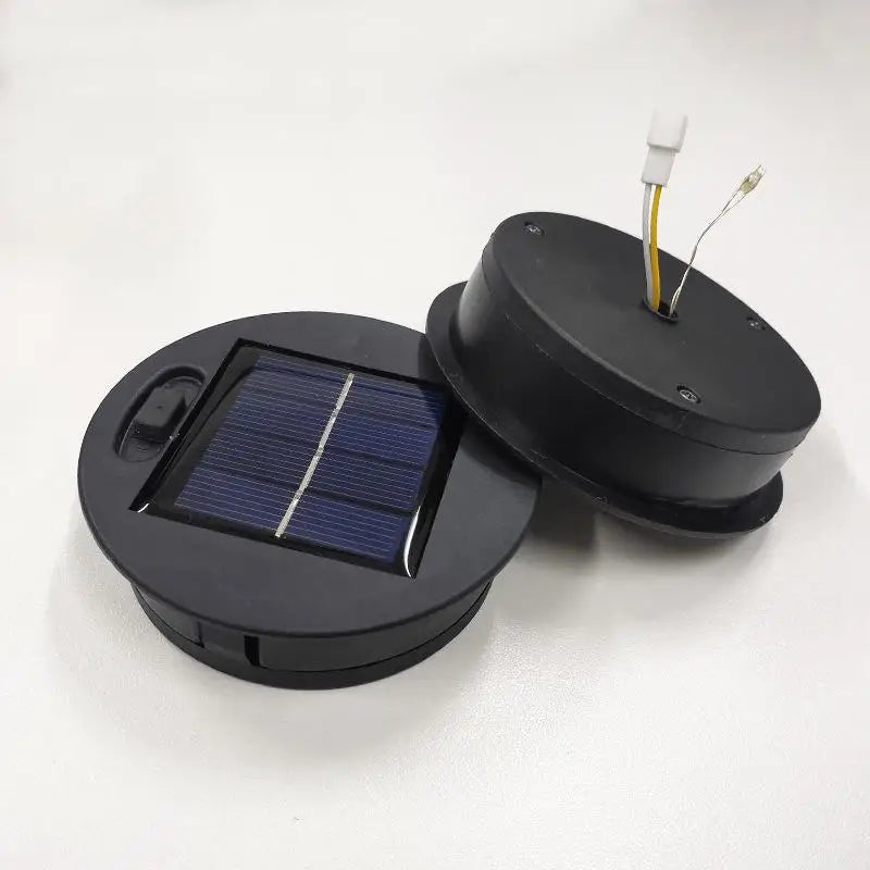 1 Piece Solar Lights Weatherproof Cover Accessories For Backyard Garden Pathway Solar Light Battery Box Replacement Top Parts