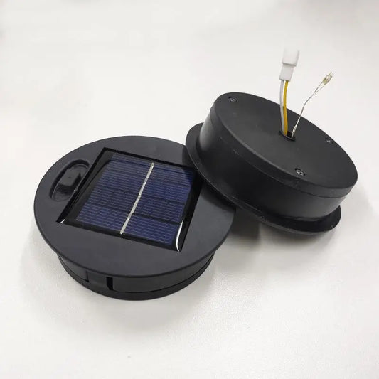 1 Piece Solar Lights Weatherproof Cover Accessories For Backyard Garden Pathway Solar Light Battery Box Replacement Top Parts
