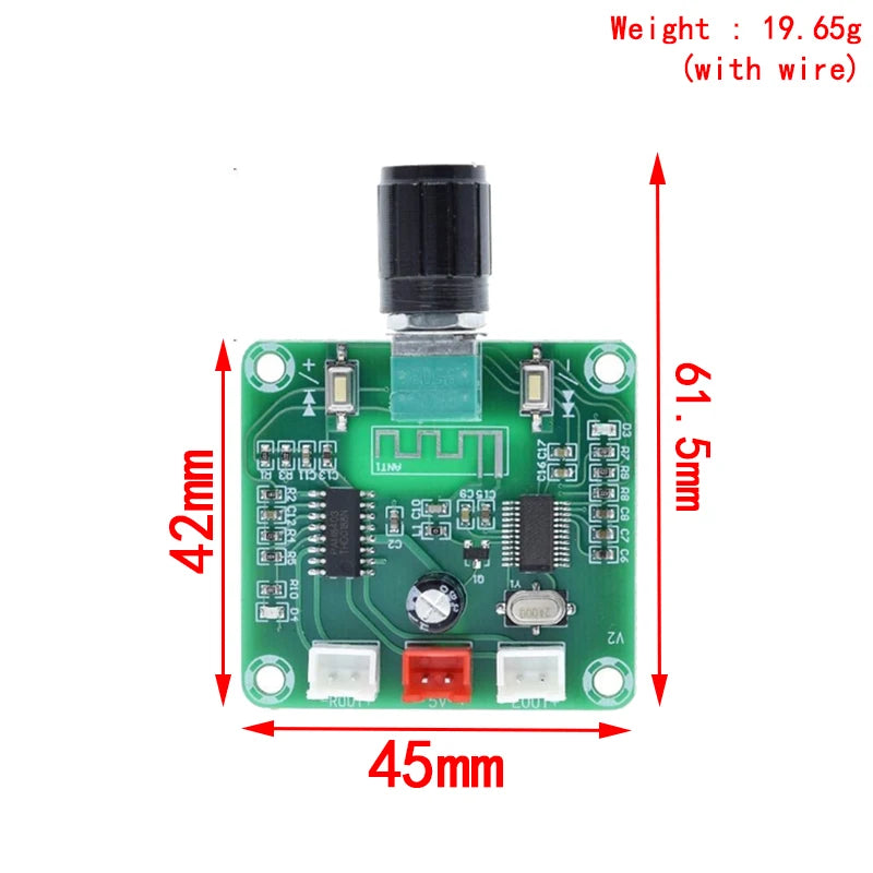 XH-A158 Bluetooth 5.0 PAM8403 5W×2 Mini Wireless Speaker Amplifier Board