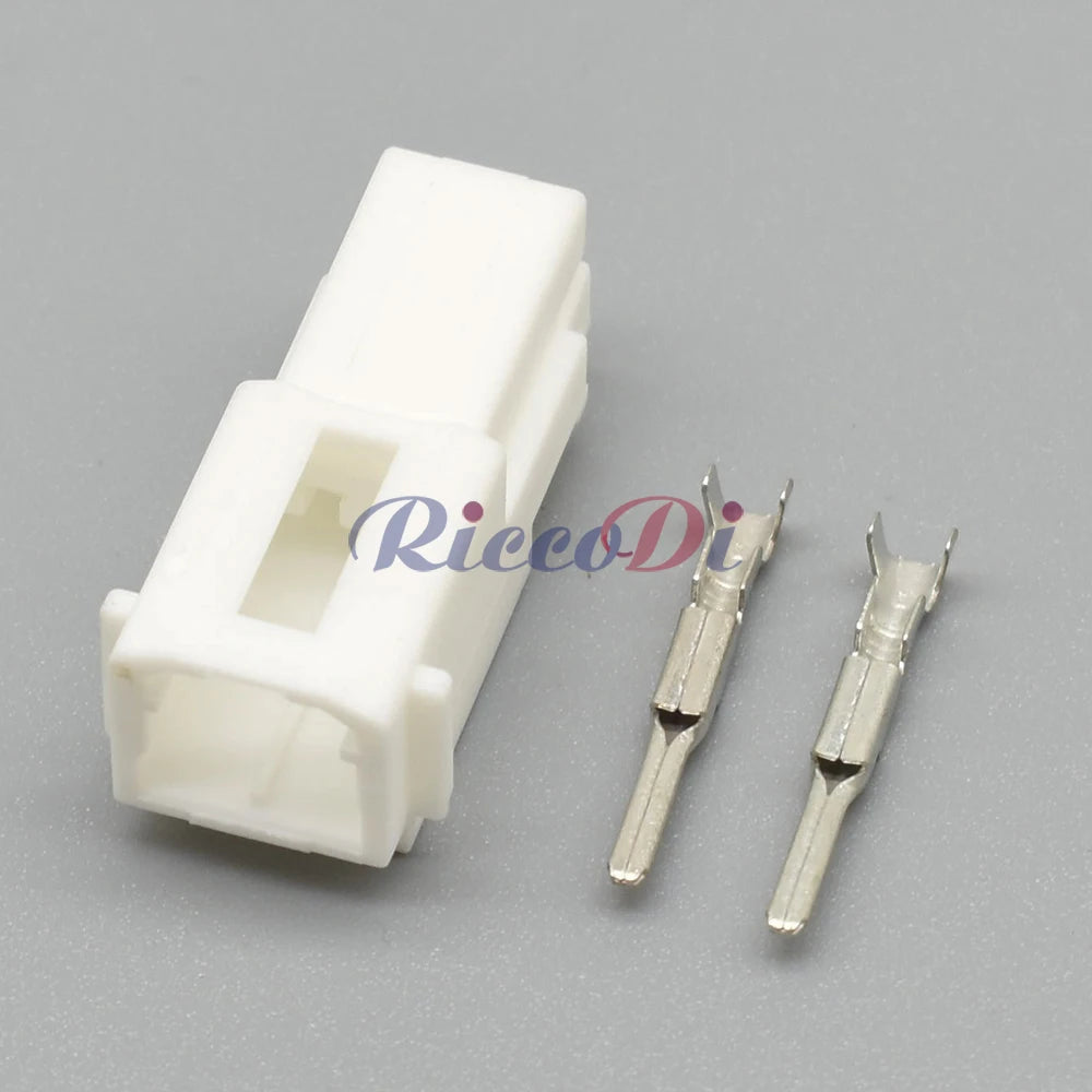 2 Pin Audio Tweeter Connector 174463-1 7123-8326 DJ7022Y-1.8 White Blue Instrument Panel