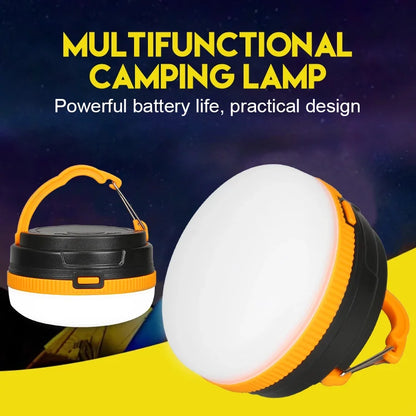 Portable LED Camping Light 3 Lighting Modes Use 3*AAA Battery Camp Lamp For Outdoor Waterproof Camping Hiking Emergency Lantern