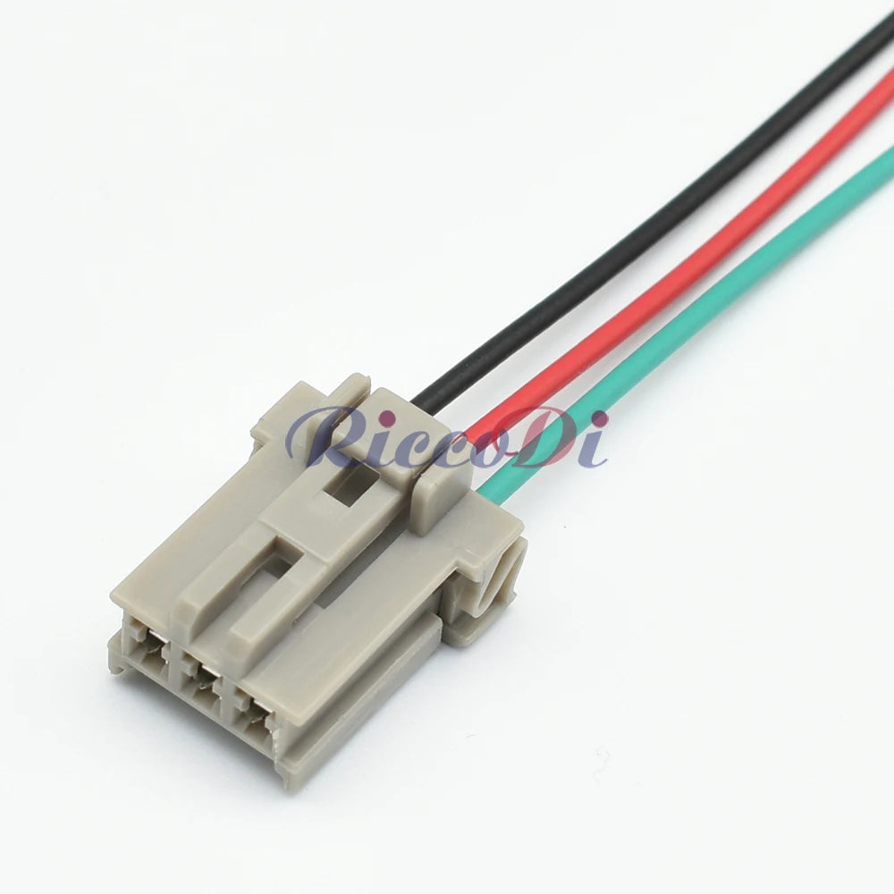3-Pin Waterproof Reversing Lamp Connector 6098-0242 6098-0241 Male Female Automotive Plug