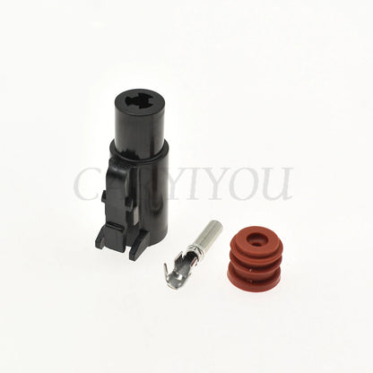 1 Pin 2.3mm Sealed Connector DTHD06-1-8S DJ70110A-2.3-21 Deutsch Automotive Plastic Housing