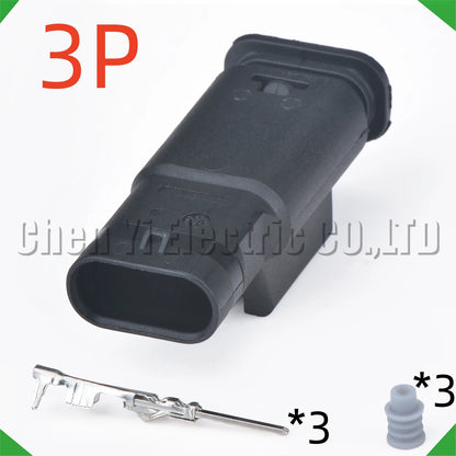 3 Pin Parking Radar Sensor Connector 3C0973203 805-121-521 7615490-03 for VW