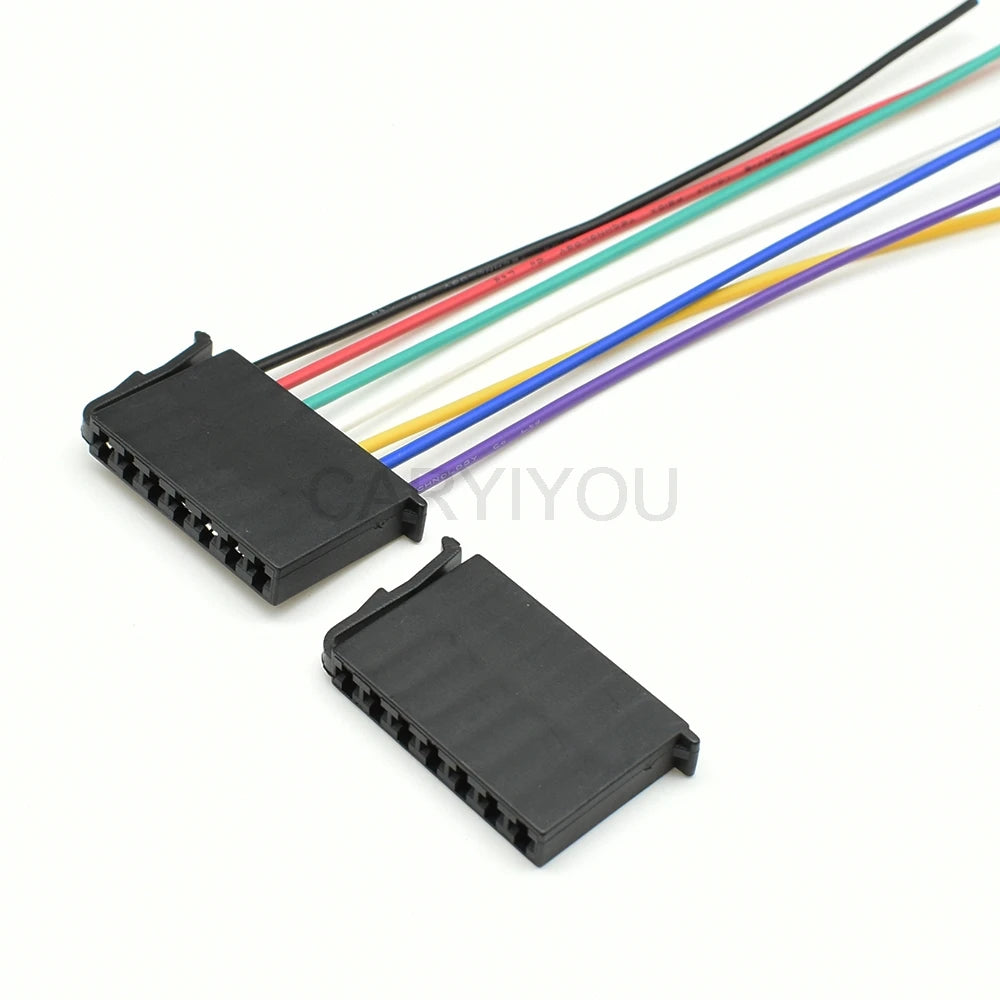 DJ7072-2.8-21 Automotive 7-Pin 2.8mm Female Connector — Wiring Harness Socket with Terminals