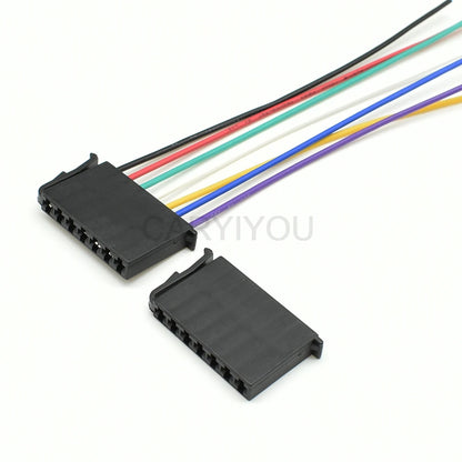 DJ7072-2.8-21 Automotive 7-Pin 2.8mm Female Connector — Wiring Harness Socket with Terminals