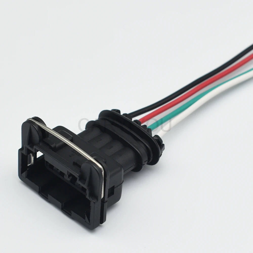 4 Pin 3.5mm Automotive Junior Power Timer Socket Plug Connector 282192-1 for Oxygen Sensor Ignition Coil