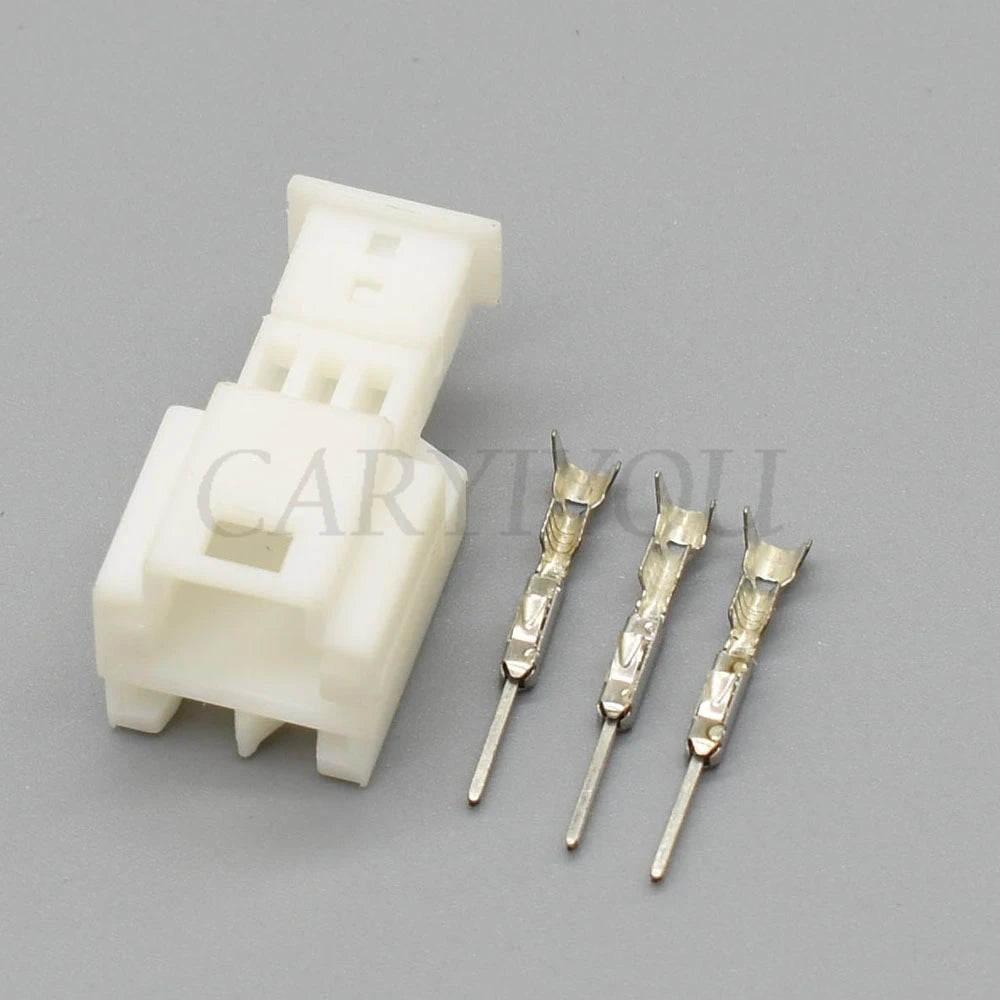 3 Pin Automotive Connector 1-929169-1 2-929169-1 DJ7032C-0.6 0.6mm PA66 Male Female