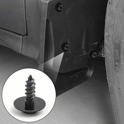 Automotive Hexagonal Self-tapping Screws Fender Splash Guard Rivet Clips 20x24mm 10-50pcs