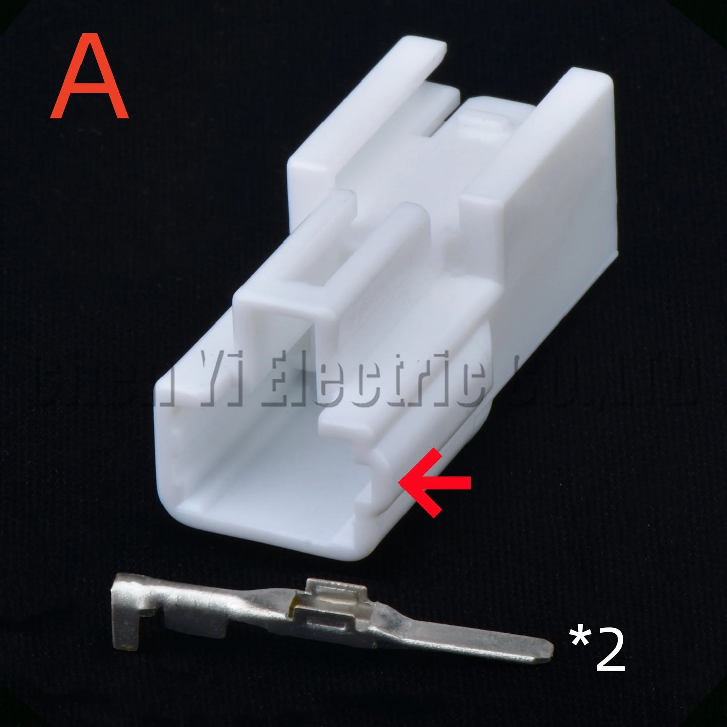 2 Pin Seat Light Horn Connector 7283-1020 90980-11724 90980-12B28 7189-3037
